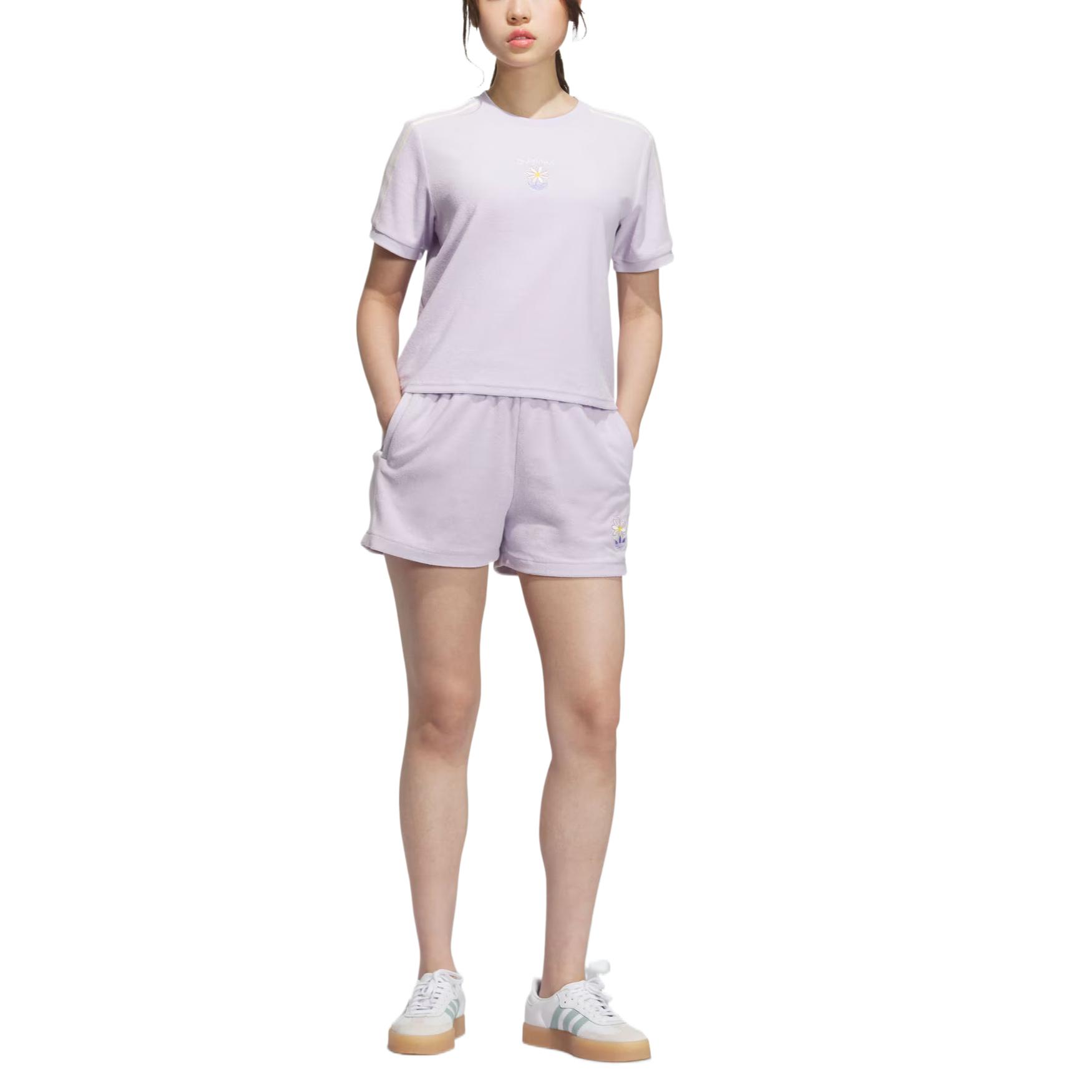 Adidas Originals Sports Shorts Women’s Light Purple