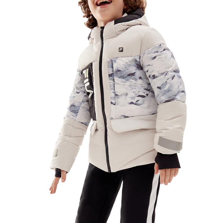 Куртка Fila KIDS PERFORMANCE (серая) — фото 3