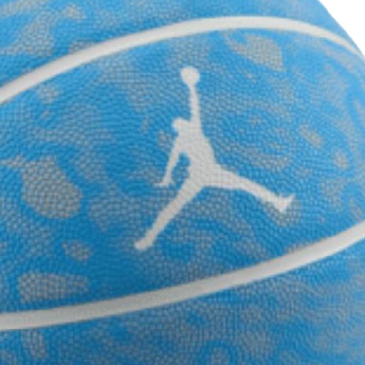 Jordan Rubber Basketball Blue Size 7 Ball Training Competition Unisex