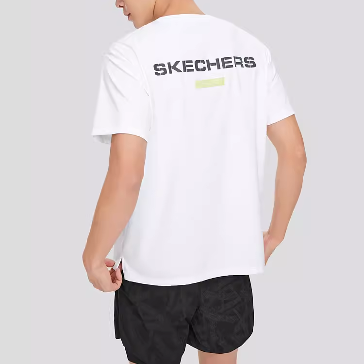 Skechers T Shirt Men’s Bright White