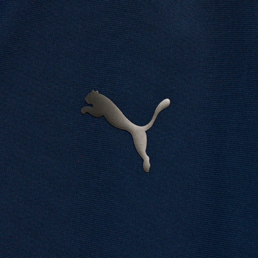 Мужская куртка PUMA Logo (синяя) — фото 4