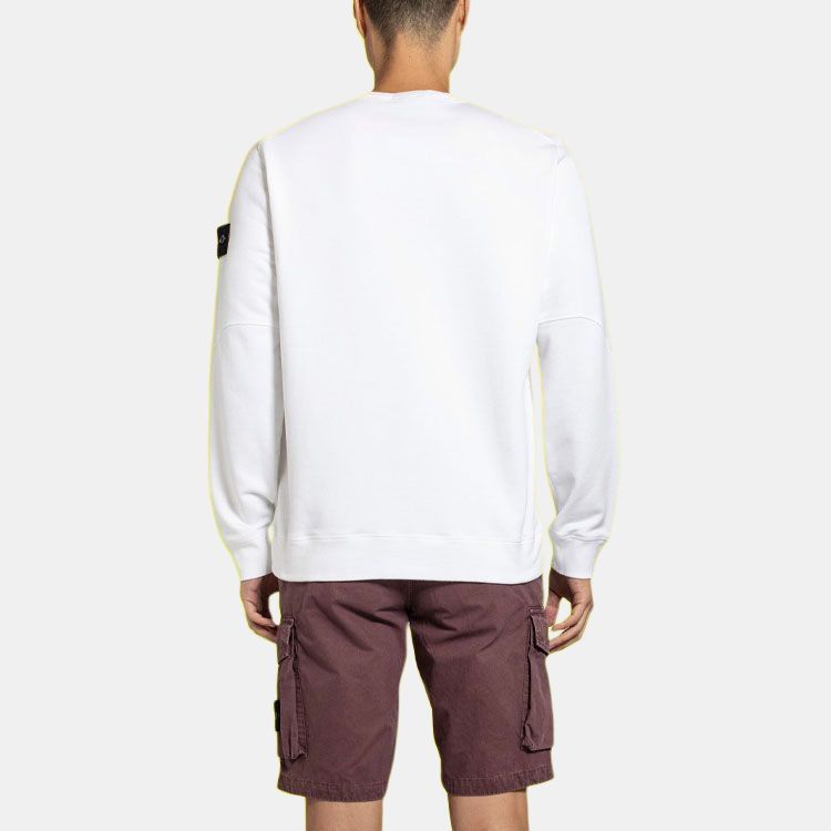 Мужские худи STONE ISLAND SS21 (белый) — фото 4