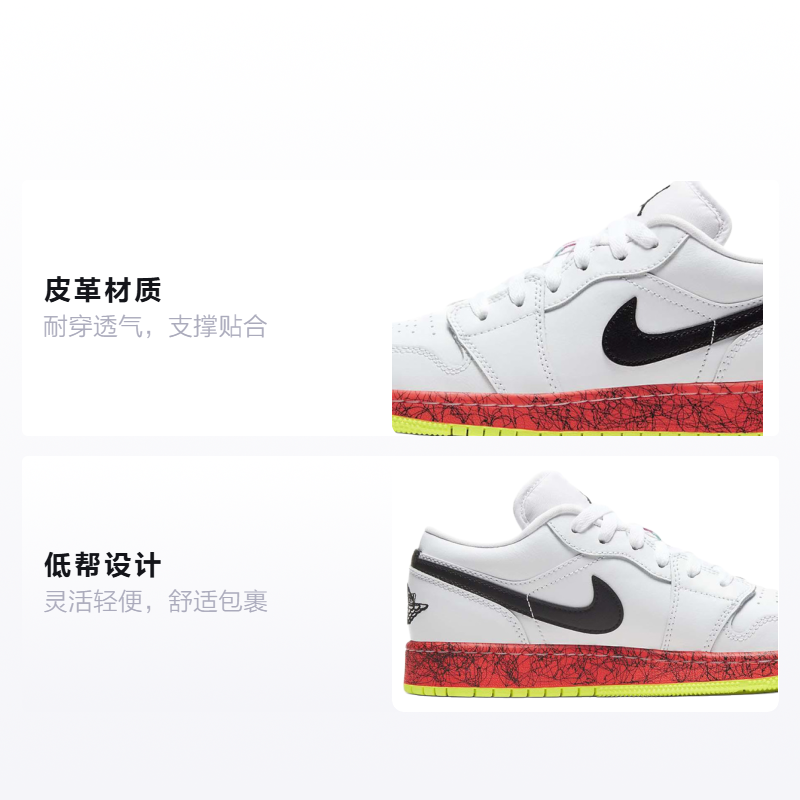 Кеды Jordan JordanAir 1 (белый) — фото 2