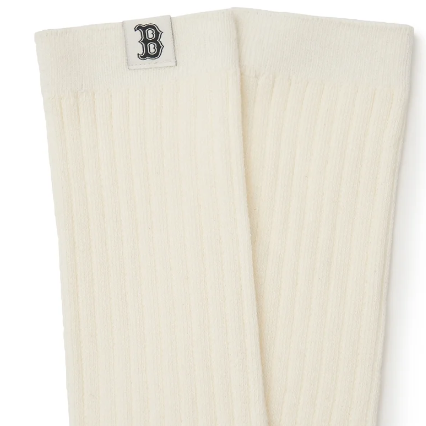 MLB Boston Red Sox Knee High Socks Women’s Cream