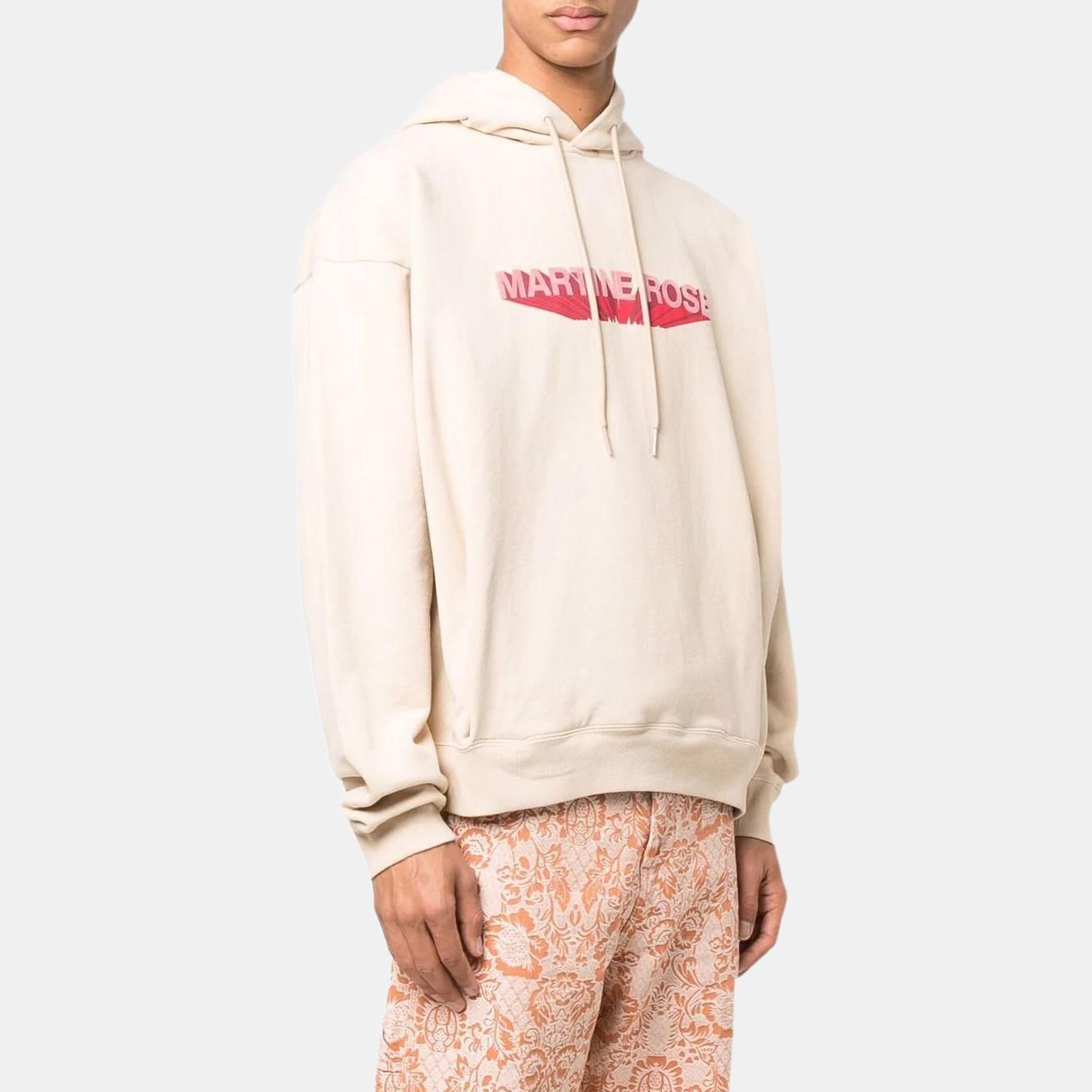Худи Martine Rose SS22 Logo (оранжевое) — фото 2