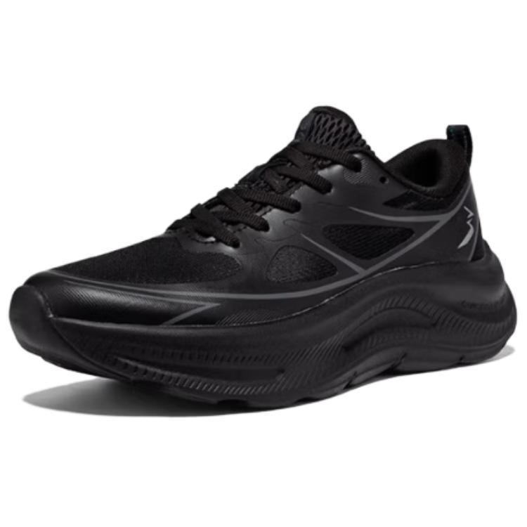 361° Slip Resistant Abrasion Resistant Low top Casual Sprint Running Shoes Women’s Obsidian Black