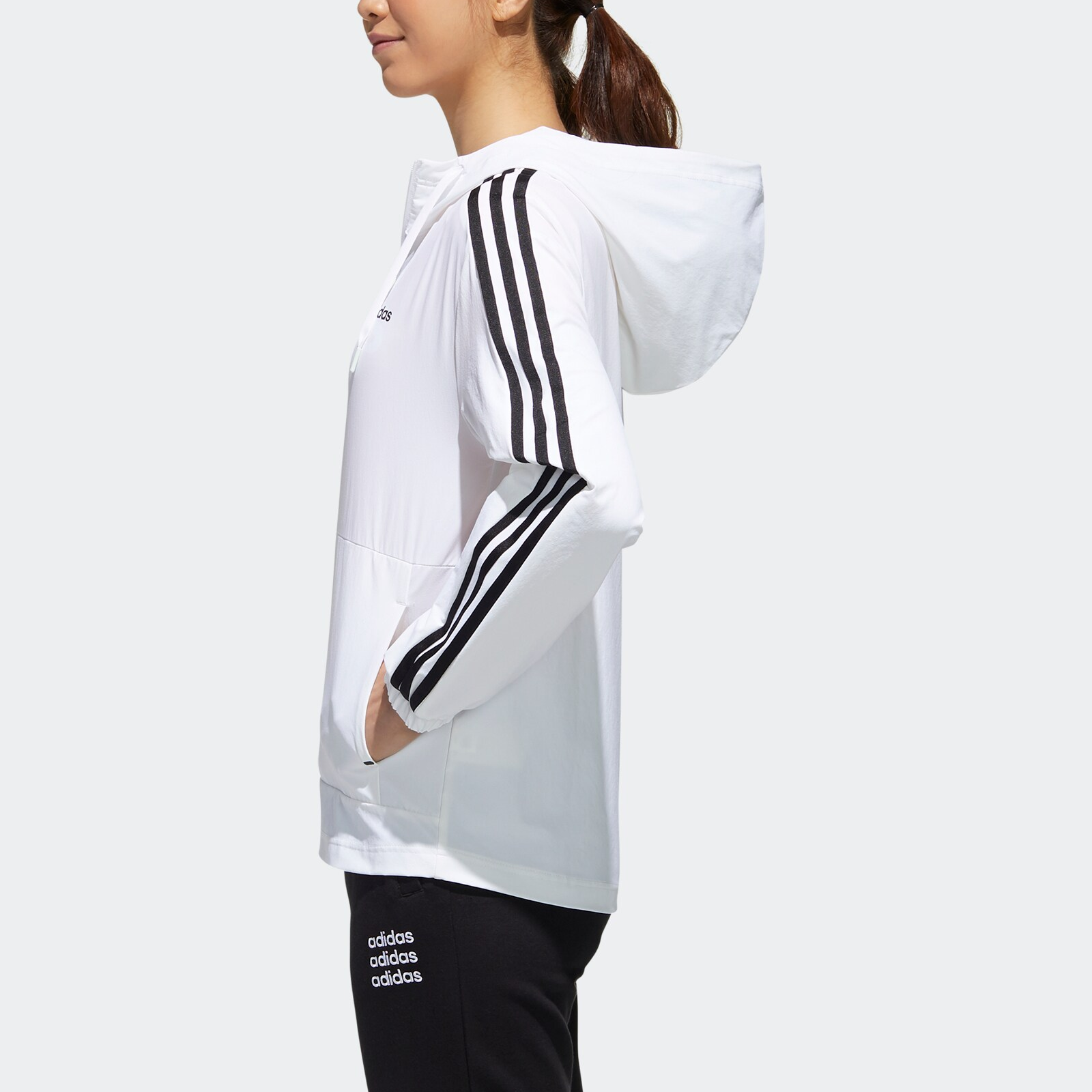 Женская куртка adidas neo (белая) — фото 5