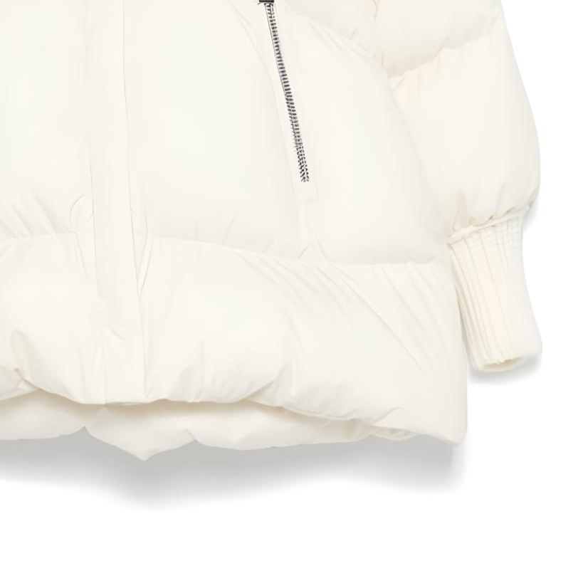 Куртка Moncler J29541A0008754A81041 (кремовая) — фото 4