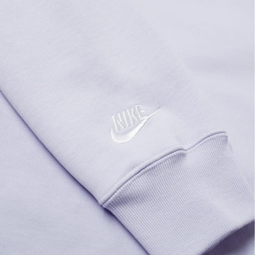 Мужское худи Nike Sportswear JDI Fleece Crew (светло-фиолетовое) — фото 6