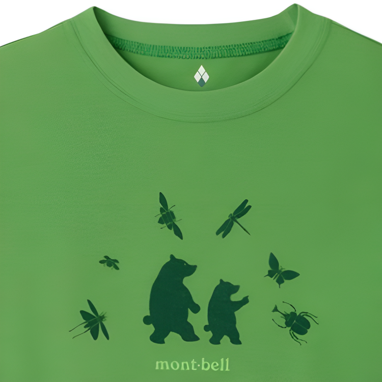 MONTBELL Quick Dry T Shirts Unisex