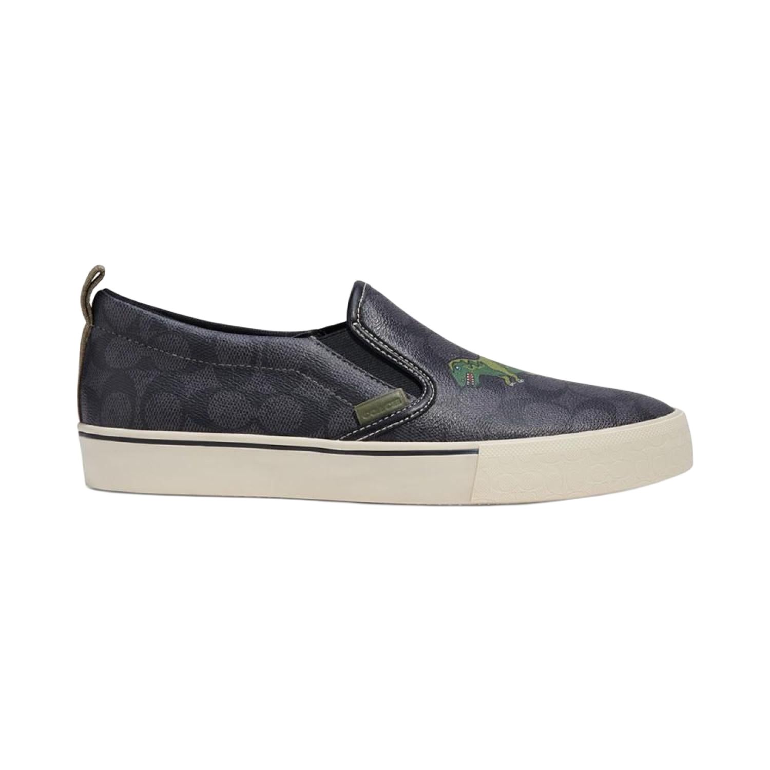 COACH Stylish Skateboarding Shoes Men's Black
