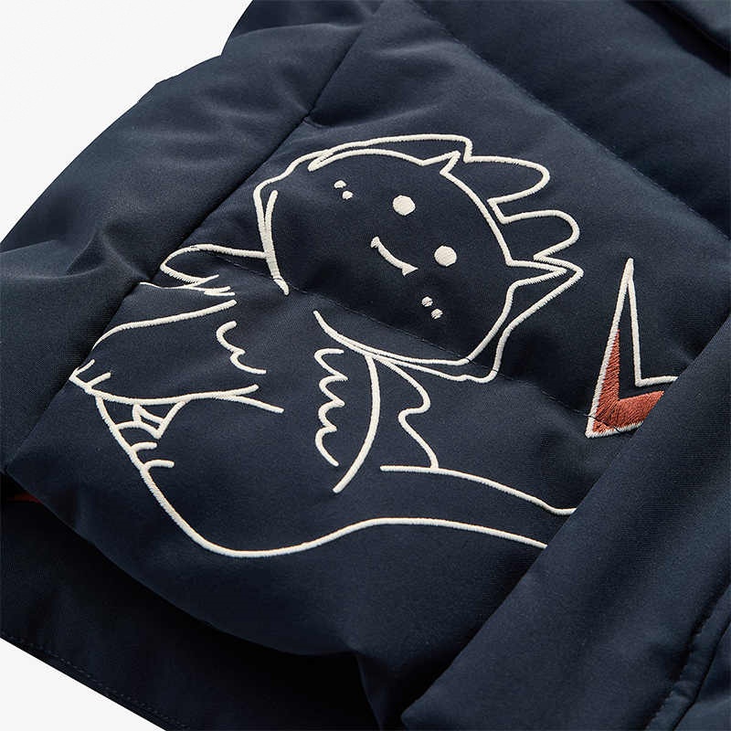 Куртка FILA KIDS WHITE LINE (ярко-синяя) — фото 4