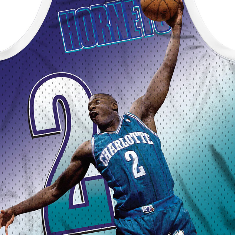 Mitchell Ness Larry Johnson jersey