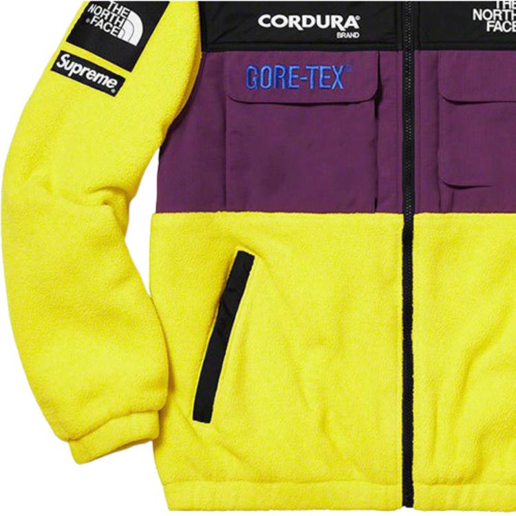 Куртка Supreme x THE NORTH FACE (желтая) — фото 6