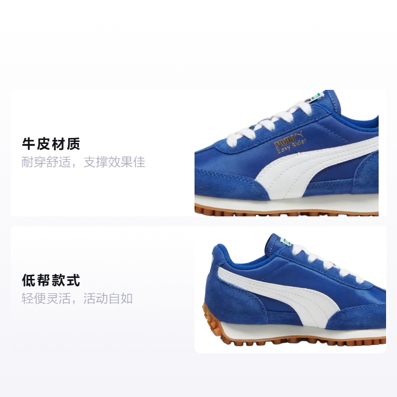 Детские кроссовки PUMA PUMAEasy Rider (сине-белый) — фото 2