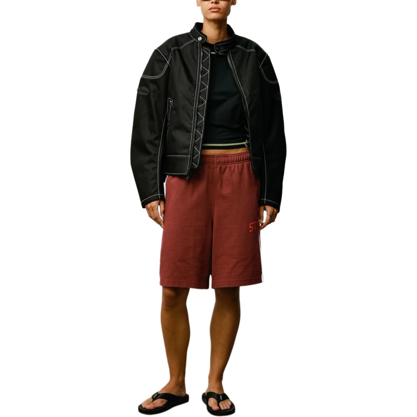 Куртка Stussy SS26 Moto Jacket (черная) — фото 9
