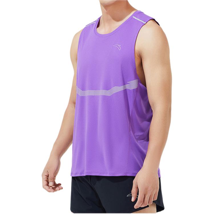 Anta Casual Sportswear Men’s Ocean Purple+Black