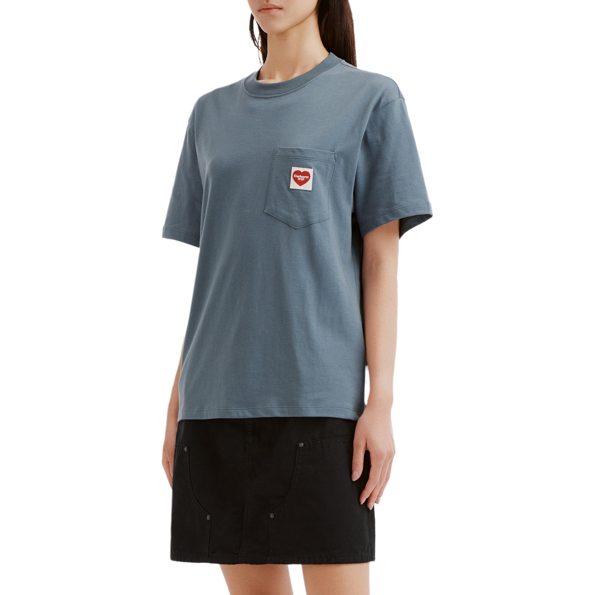 Женская футболка Carhartt CHXTEI032180Q (белая) — фото 7