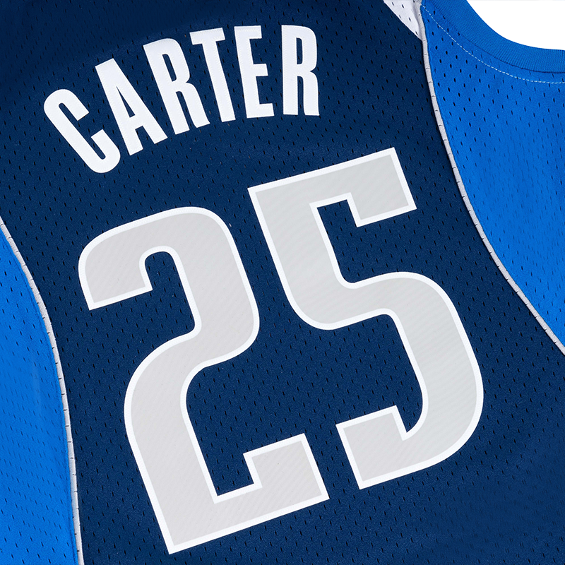 Mitchell Ness Basketball Jerseys Unisex Royal Blue Moderate Straight Fit