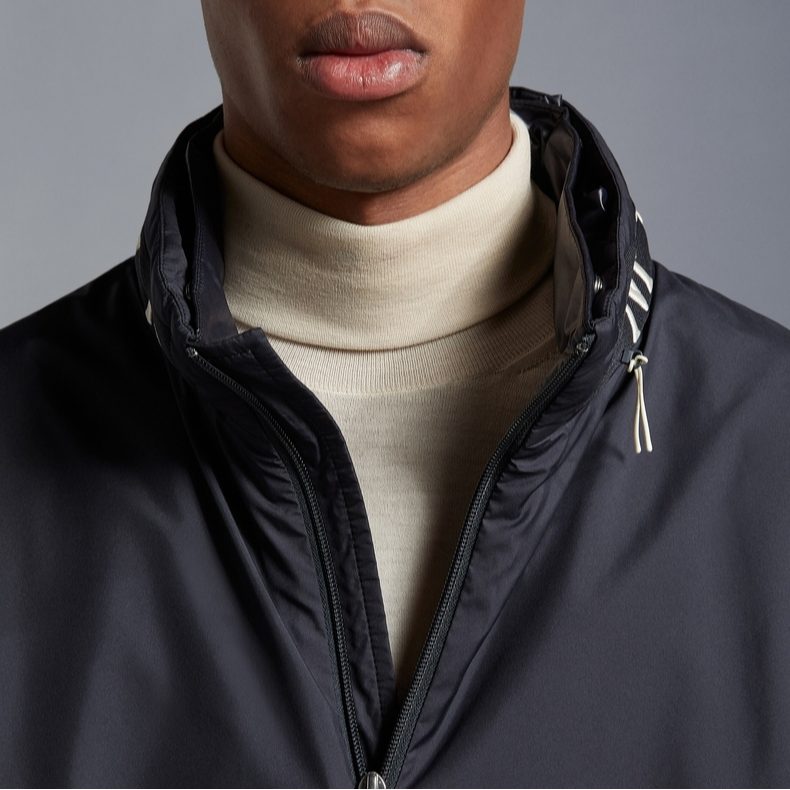 Куртка Moncler BEID (черная) — фото 5