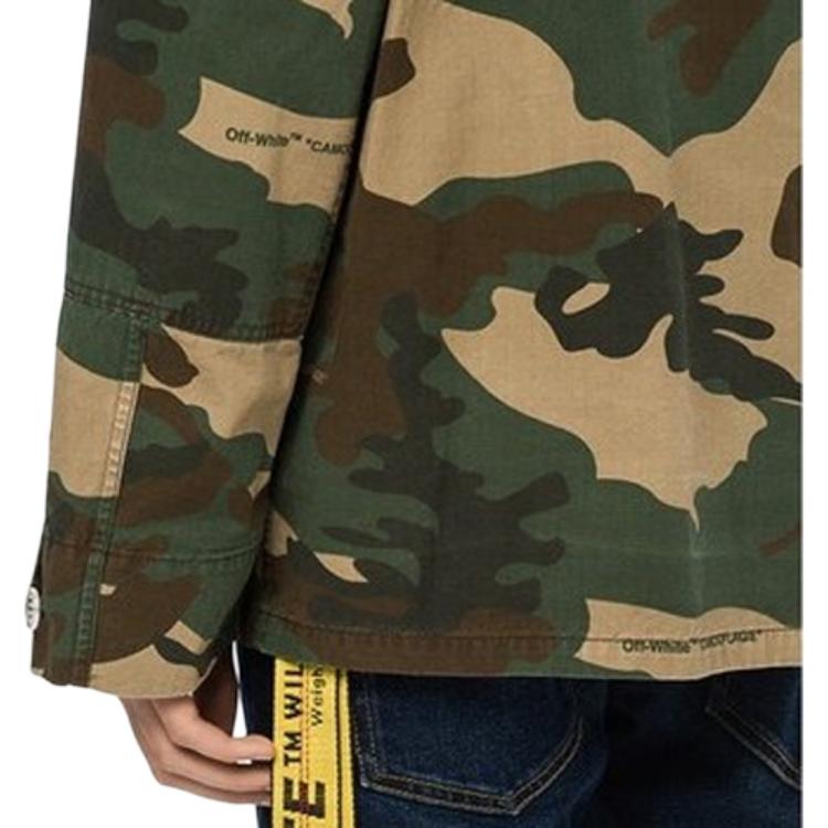 Мужская куртка OFF-WHITE Multi-Pocket (камуфляжная) — фото 4
