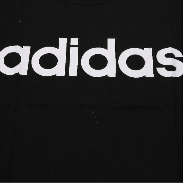 Мужская футболка adidas adidasTYB LIN (черные) — фото 5
