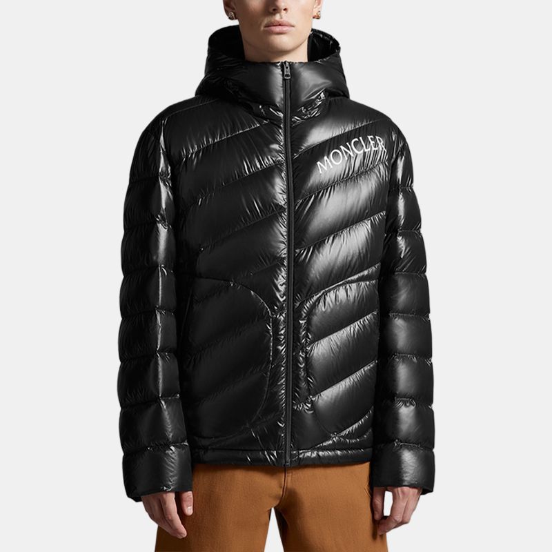 Унисекс куртка Moncler FW23 Shama (черный) — фото 2