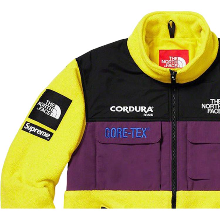 Куртка Supreme x THE NORTH FACE (желтая) — фото 5