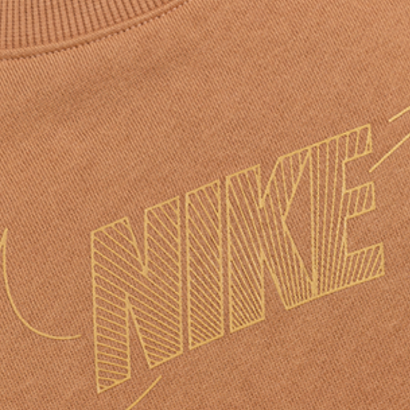 Женское худи Nike (золотое) — фото 4