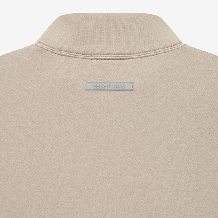 Мужские худи Fear of God Essentials FW21 Logo (коричневый) — фото 5