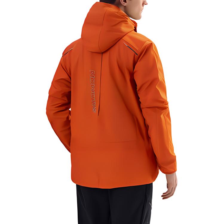 SALOMON Bonatti Trail JKT Running Coat Men’s Tomato Red