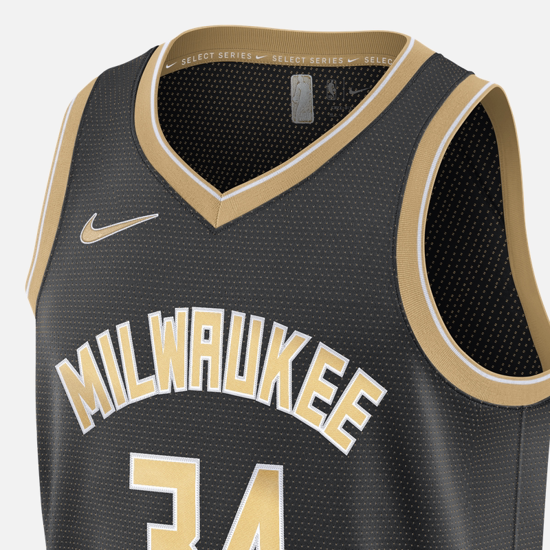 Nike Nba Mvp Giannis Antetokounmpo Milwaukee Bucks 2024 Select Series Dri Fit Swingman Jersey