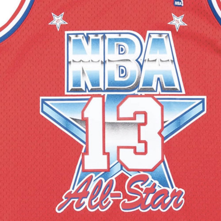 Mitchell Ness x NBA Basketball Jersey Men’s Red