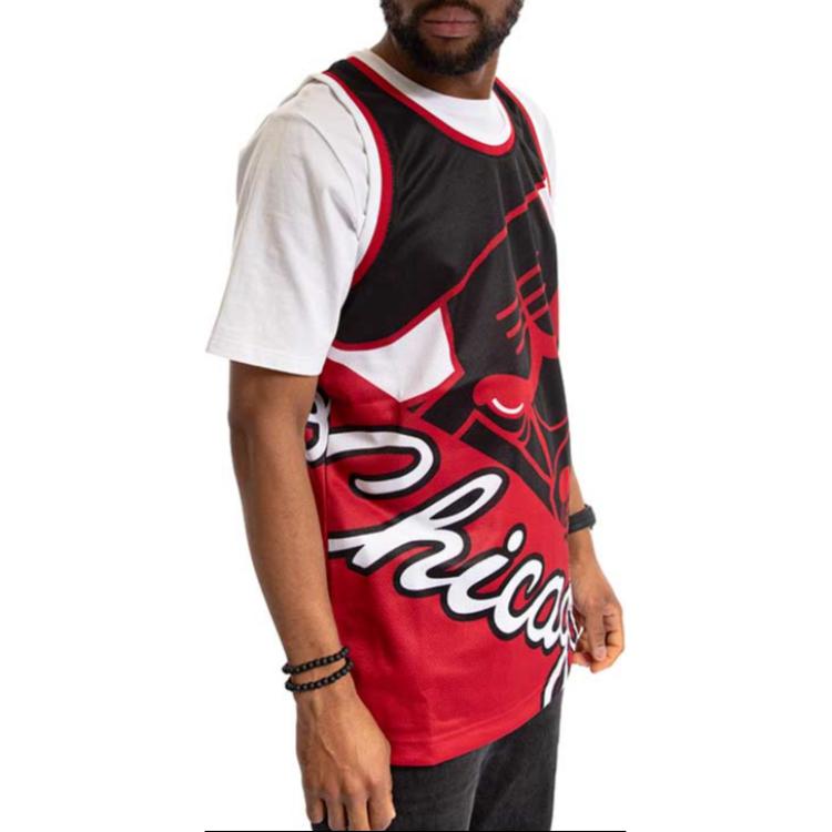 Mitchell Ness Big Face Chicago Bulls tank top