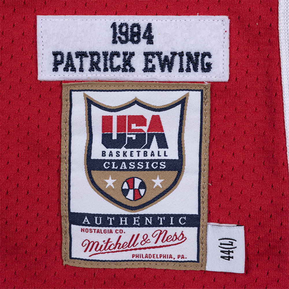 Mitchell Ness Basketball Jersey Unisex Red