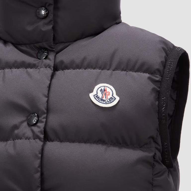 Женский жилет Moncler (черный) — фото 3