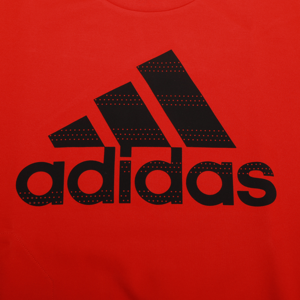 Мужское худи adidas (красное) — фото 4
