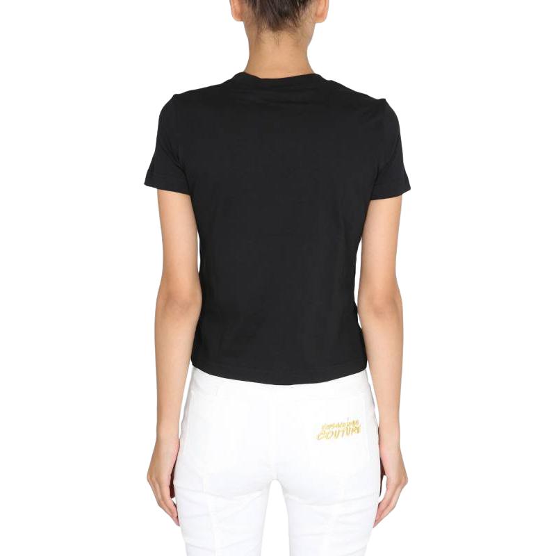 Женская футболка Versace JEANS COUTURE (черный) — фото 2