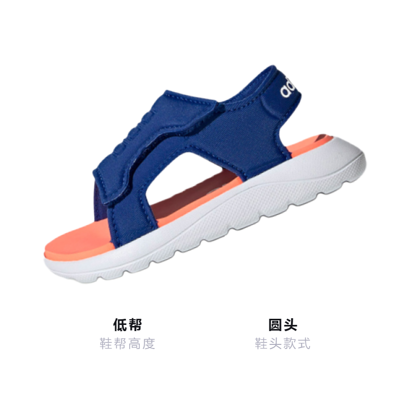 Детские кеды adidas neo Comfort (синие) — Синий — фото 2