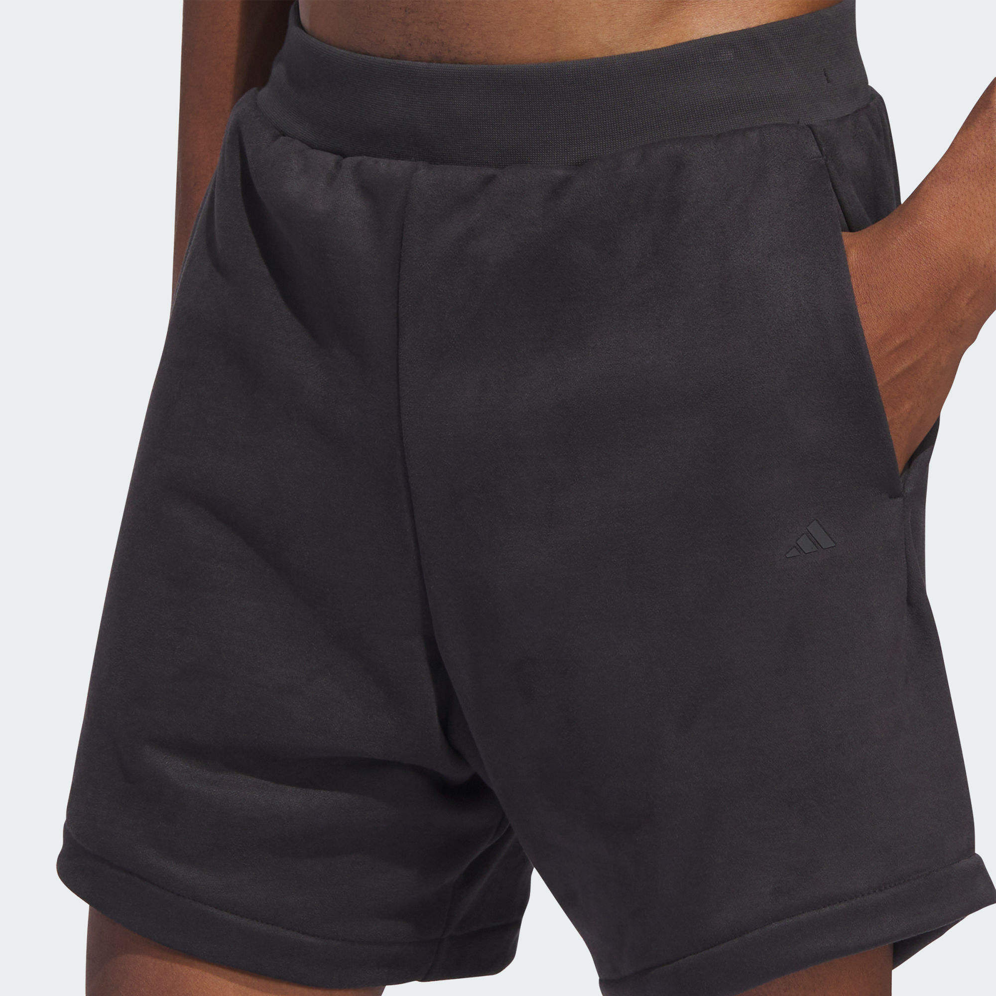 Adidas THE 2024 COLLECTION Basketball Shorts Unisex Charcoal Black