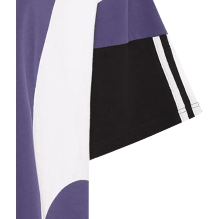 Мужская футболка Martine rose Colorblock (фиолетовая) — фото 4