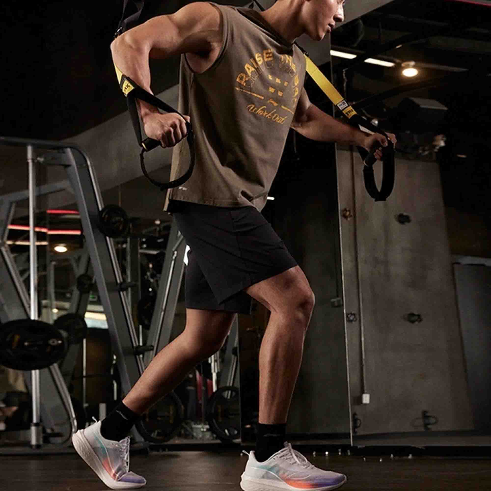 Li Ning Fitness Series Sports Shorts Men’s Black