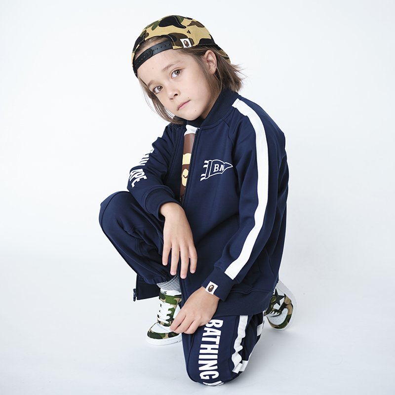 Детские штаны A BATHING APE (черный) — фото 5