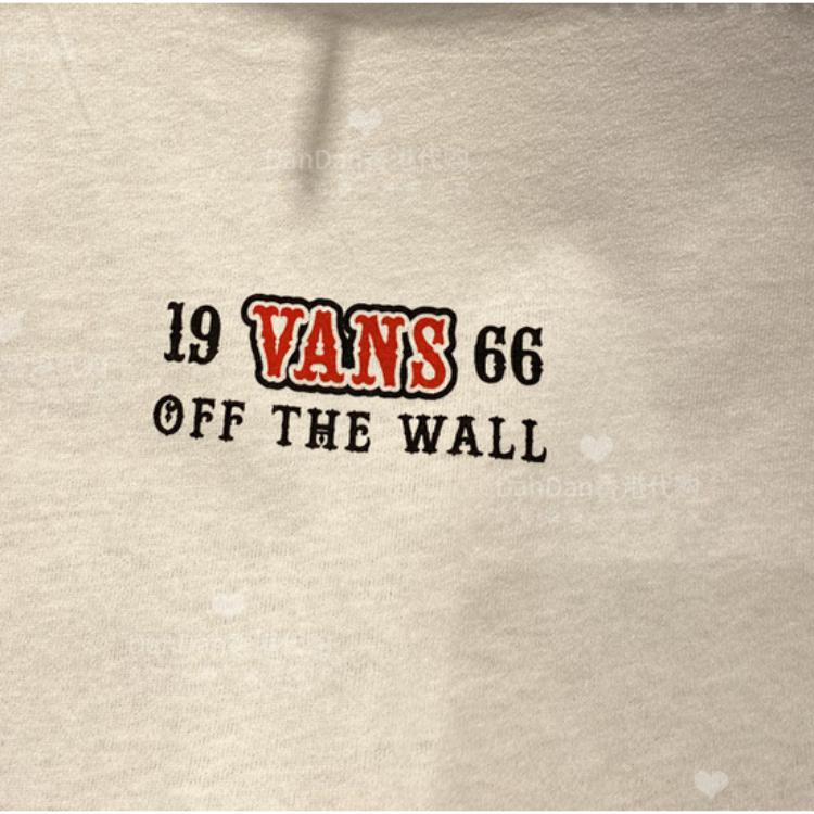 Женская футболка Vans с принтом (белая) — фото 4