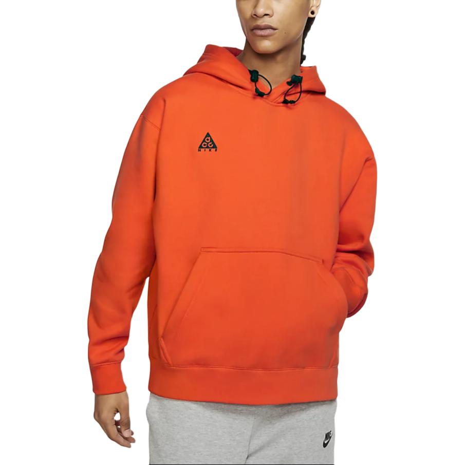 Мужское худи Nike ACG PO HOODIE (оранжевое) — фото 3