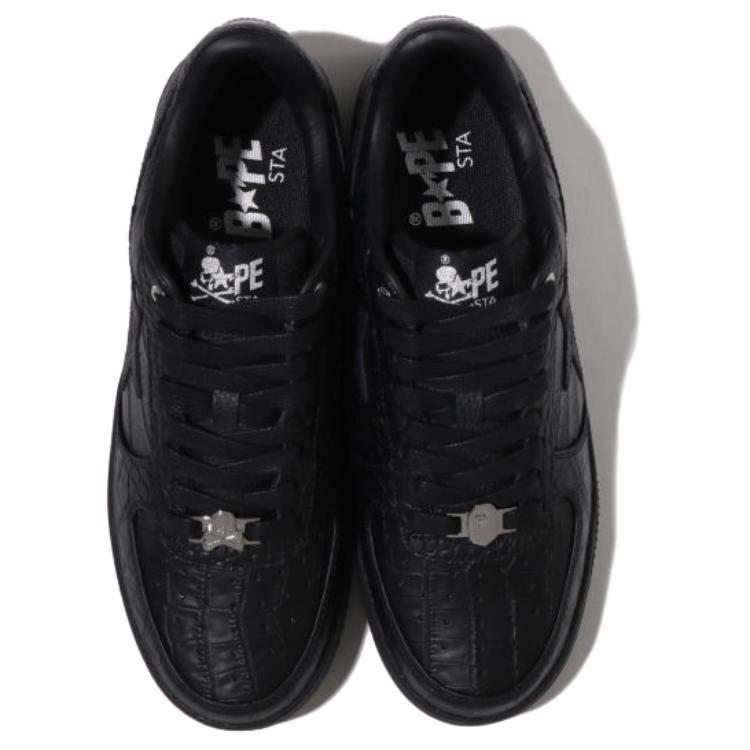 Мужские кеды A BATHING APE × mastermind JAPAN BAPE STA (черный) — Чёрный — фото 3