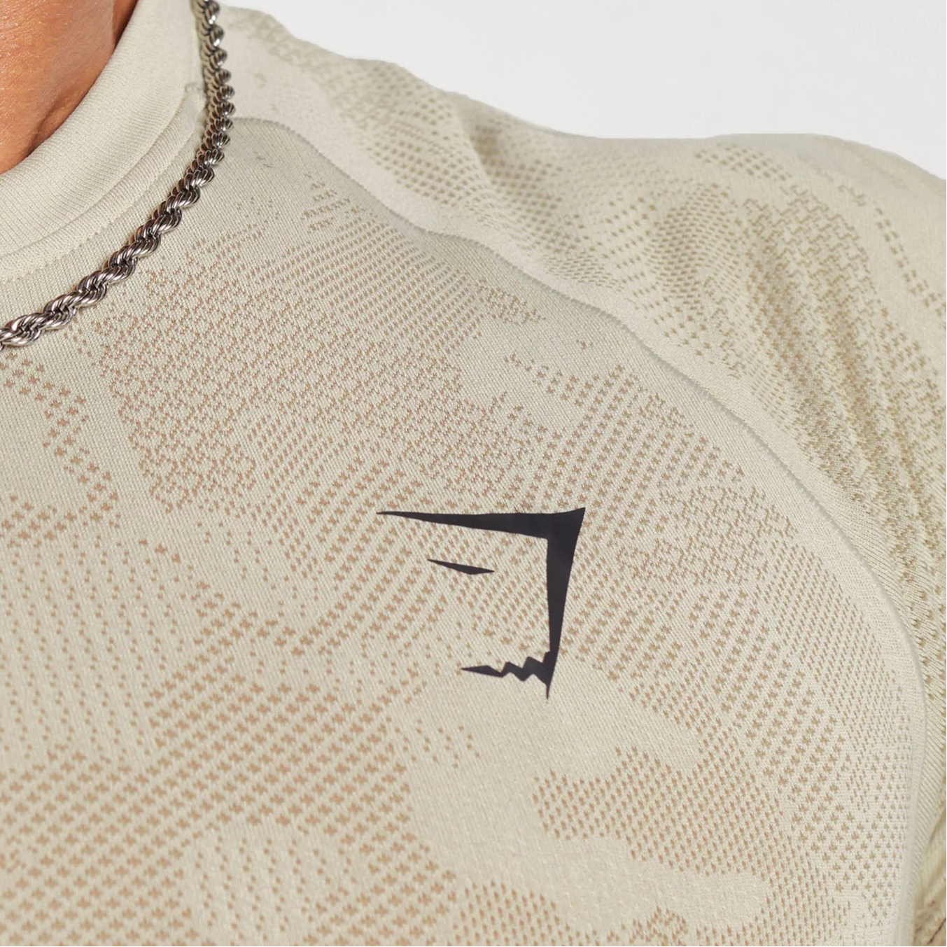 GYMSHARK Workout Clothing Men’s Egg Lime/Cement Brown