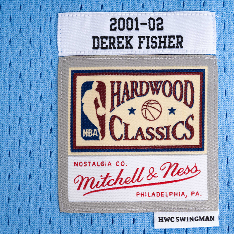 Mitchell Ness Basketball Jersey Unisex Sky Blue