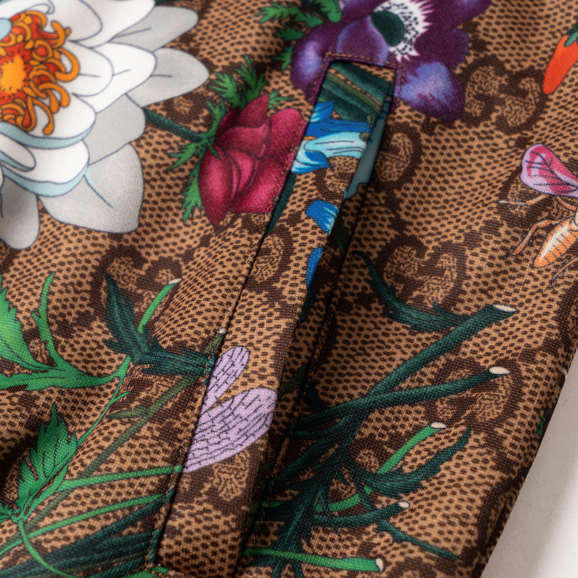 Женская куртка Gucci GG (коричневая) — фото 7