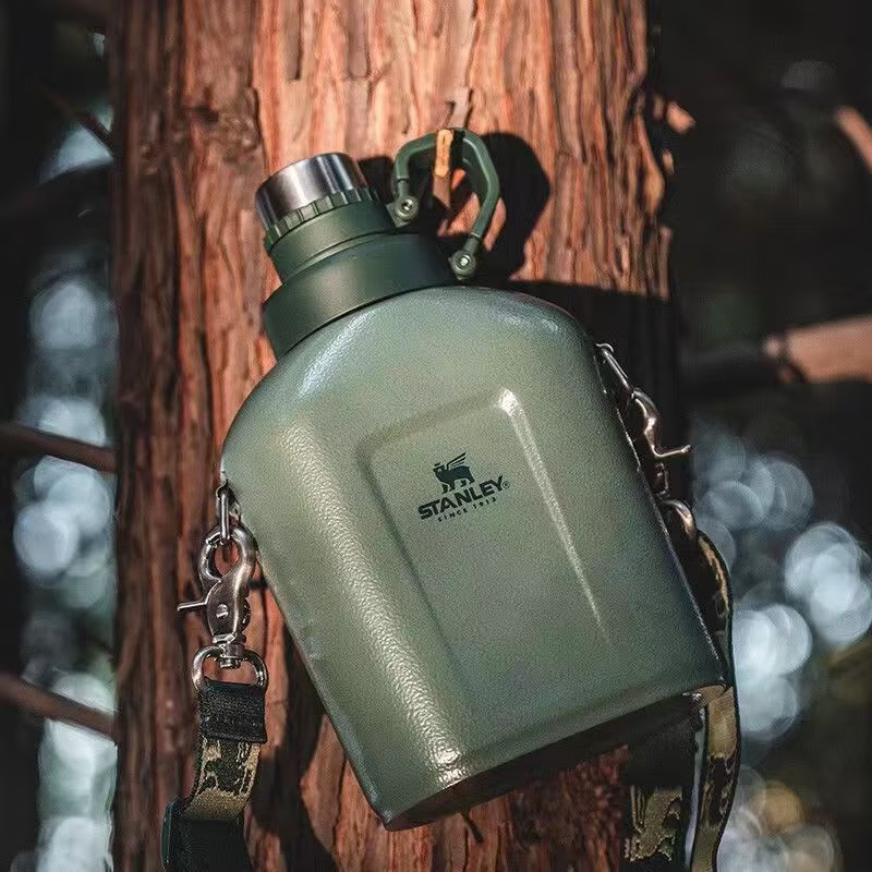 STANLEY Outdoor Water Equipment Outdoor Water Bottle 1L Camping Stainless Steel
